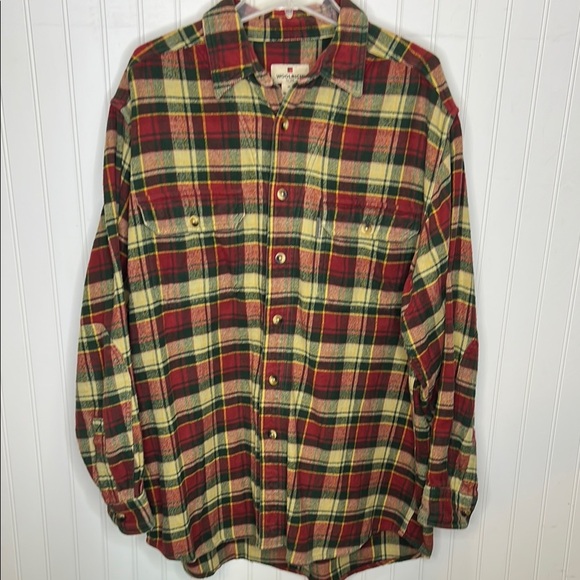 Woolrich Cotton Flannel Shirt Size Large - Picture 1 of 9